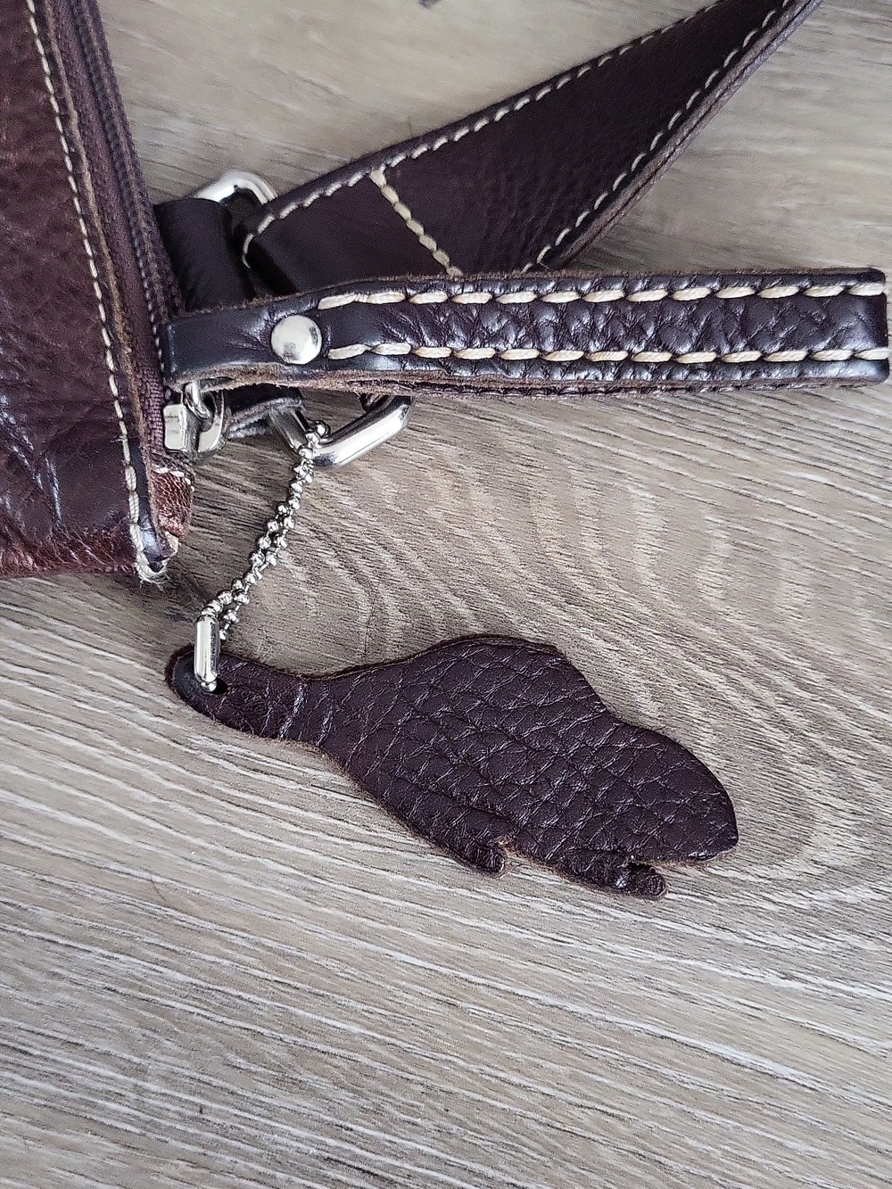 Vintage 90s/00s Roots "Venetian Village" Crossbody Bag - Made in Canada - Picture 10 of 12